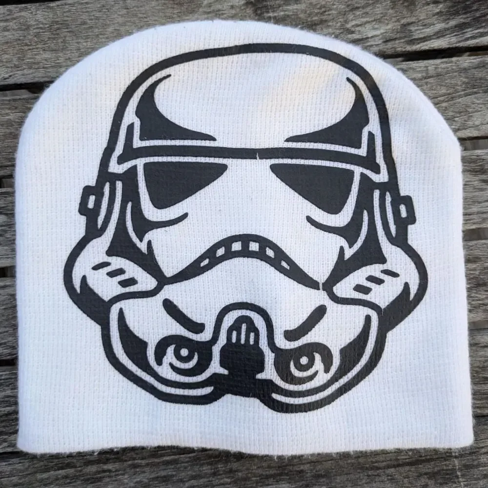 Star-wars Men's Black and White Hat